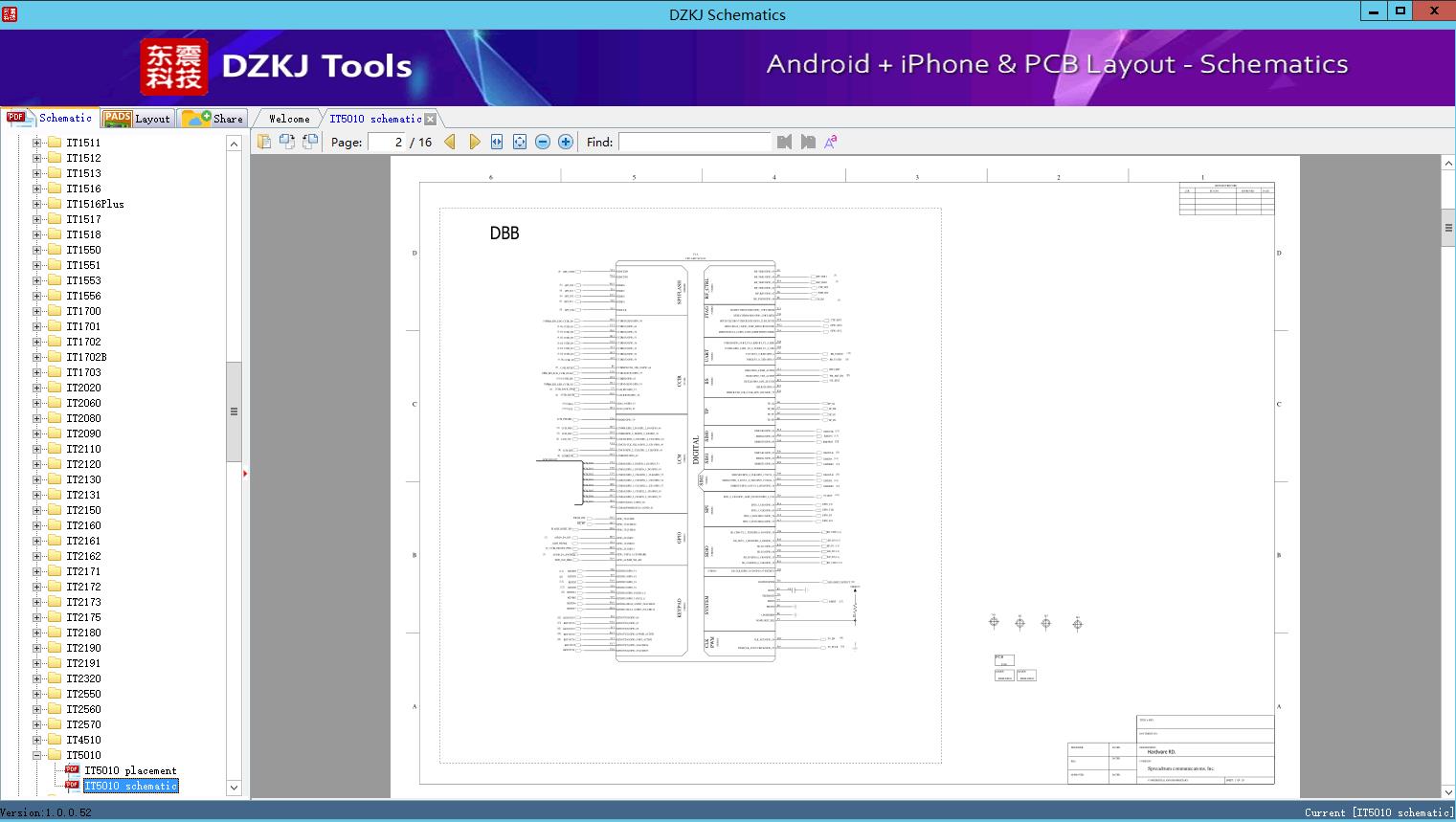 IT5010 schematic